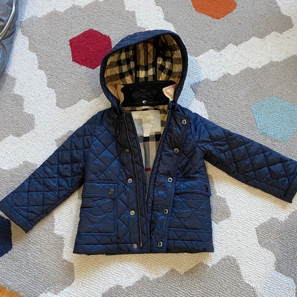 Burberry Jackets & Coats Burberry Baby Quilted Jacket Poshmark